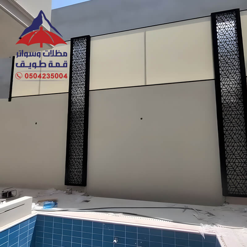 تركيب سواتر قماش الرياض قمة طويق