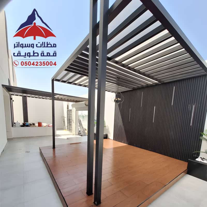 جلسات خارجية جلسات حدائق الرياض مظلات وسواتر قمة طويق