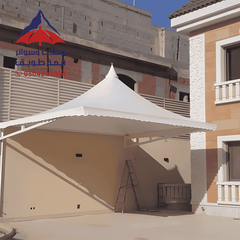 مظلات هرمية الرياض قمة طويق