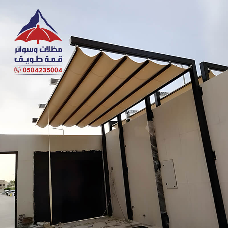 تركيب مظلات سحاب يدوي الرياض