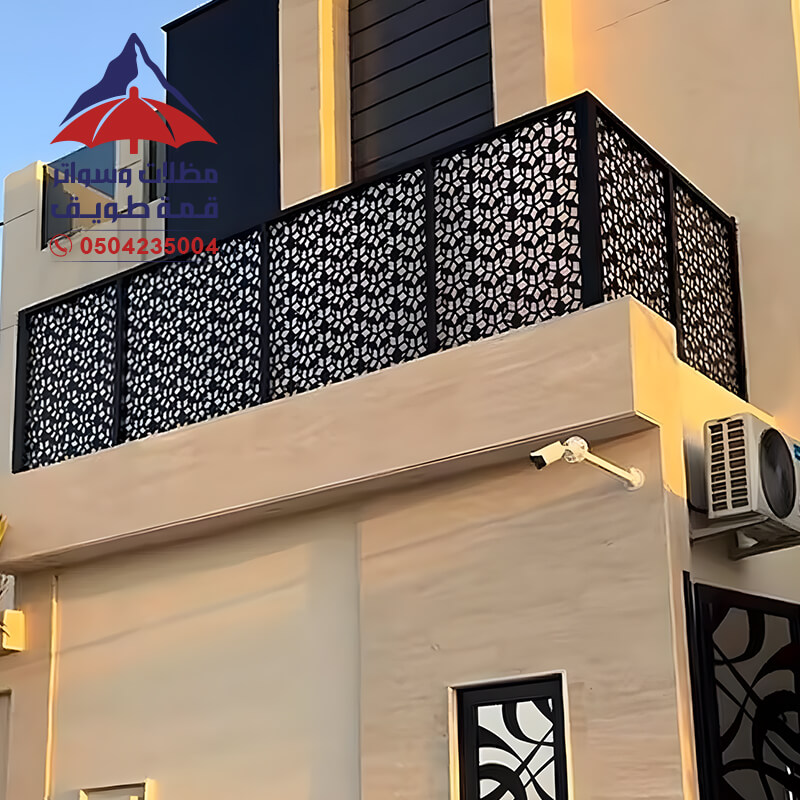 سواتر بلكونات قص ليزر حديد بالرياض