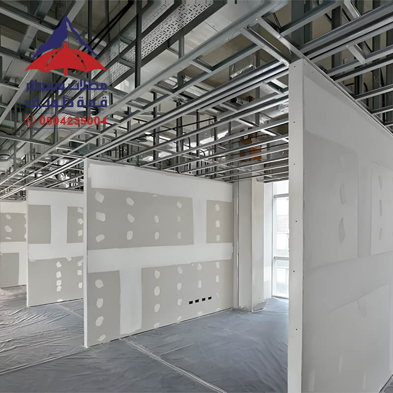 قواطع اسمنت بورد الرياض مظلات وسواتر قمة طويق