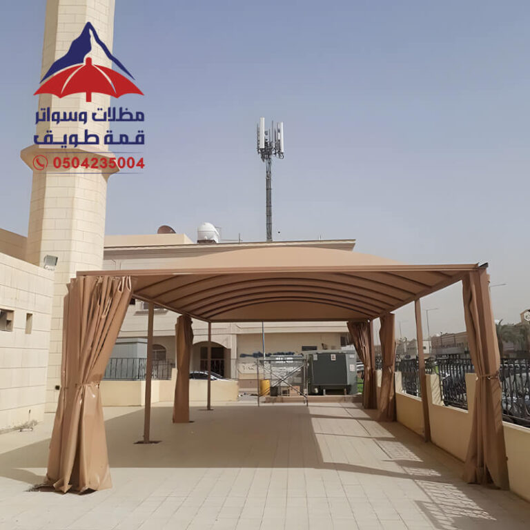 مظلات مساجد الرياض