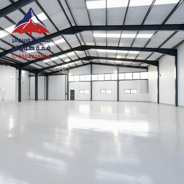 هناجر بعزل حراري مظلات وسواتر قمة طويق