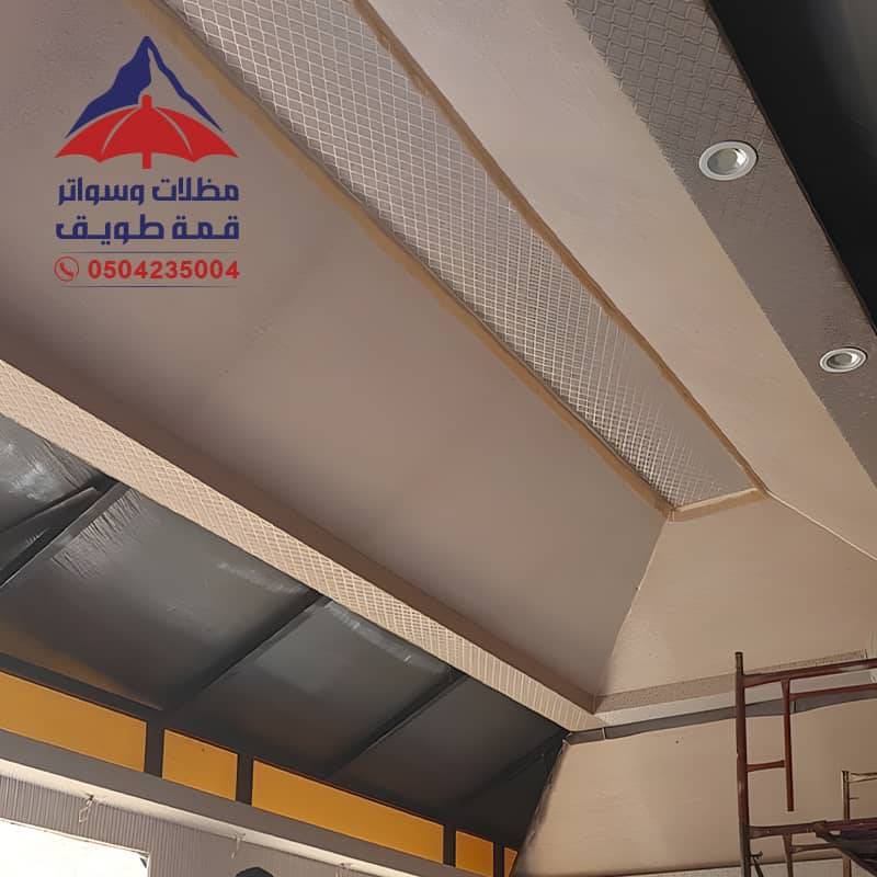 صيانة بيوت شعر مع تغير القماش